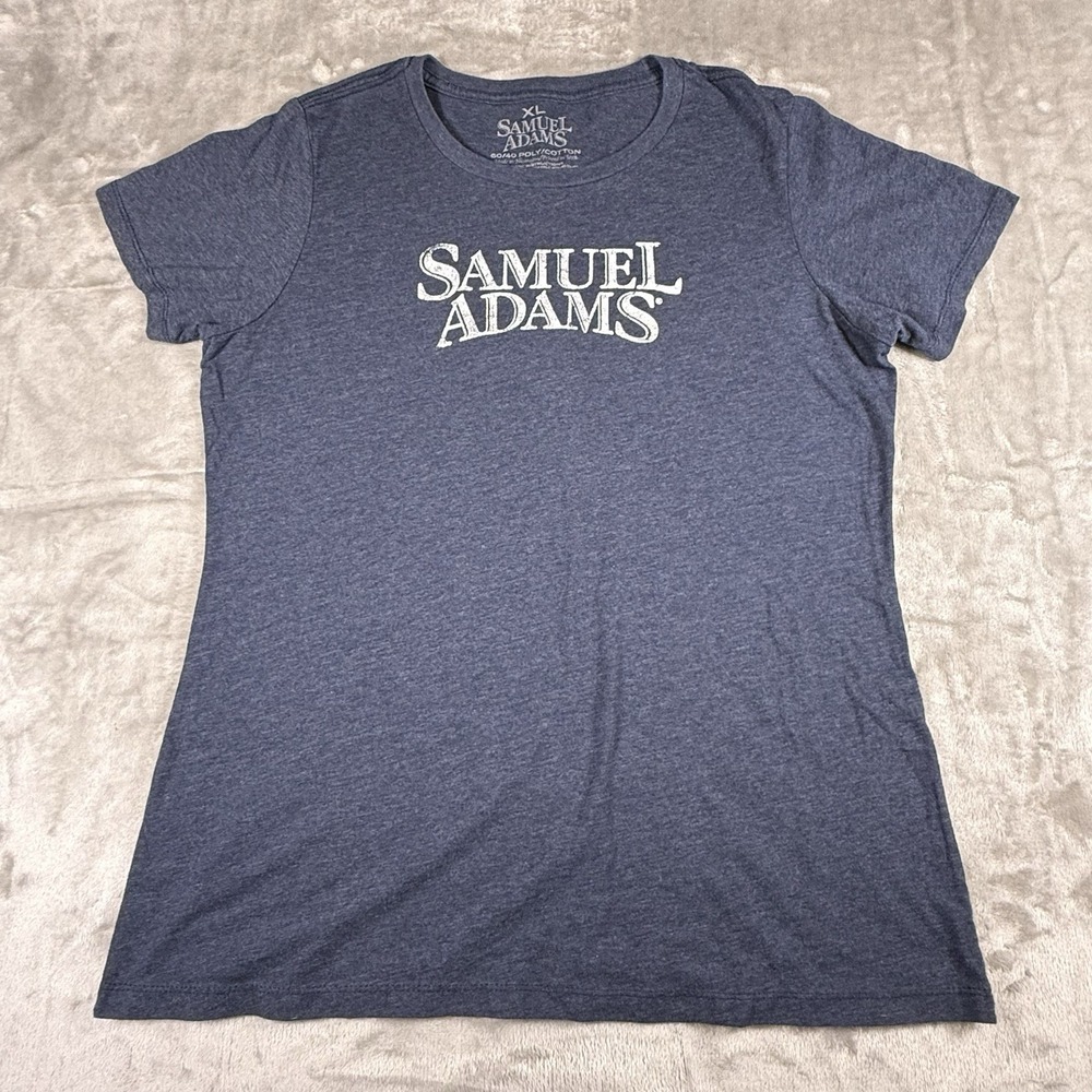 Samuel Adams Women's Short Sleeve T-Shirt Size XL For The Love Of Beer